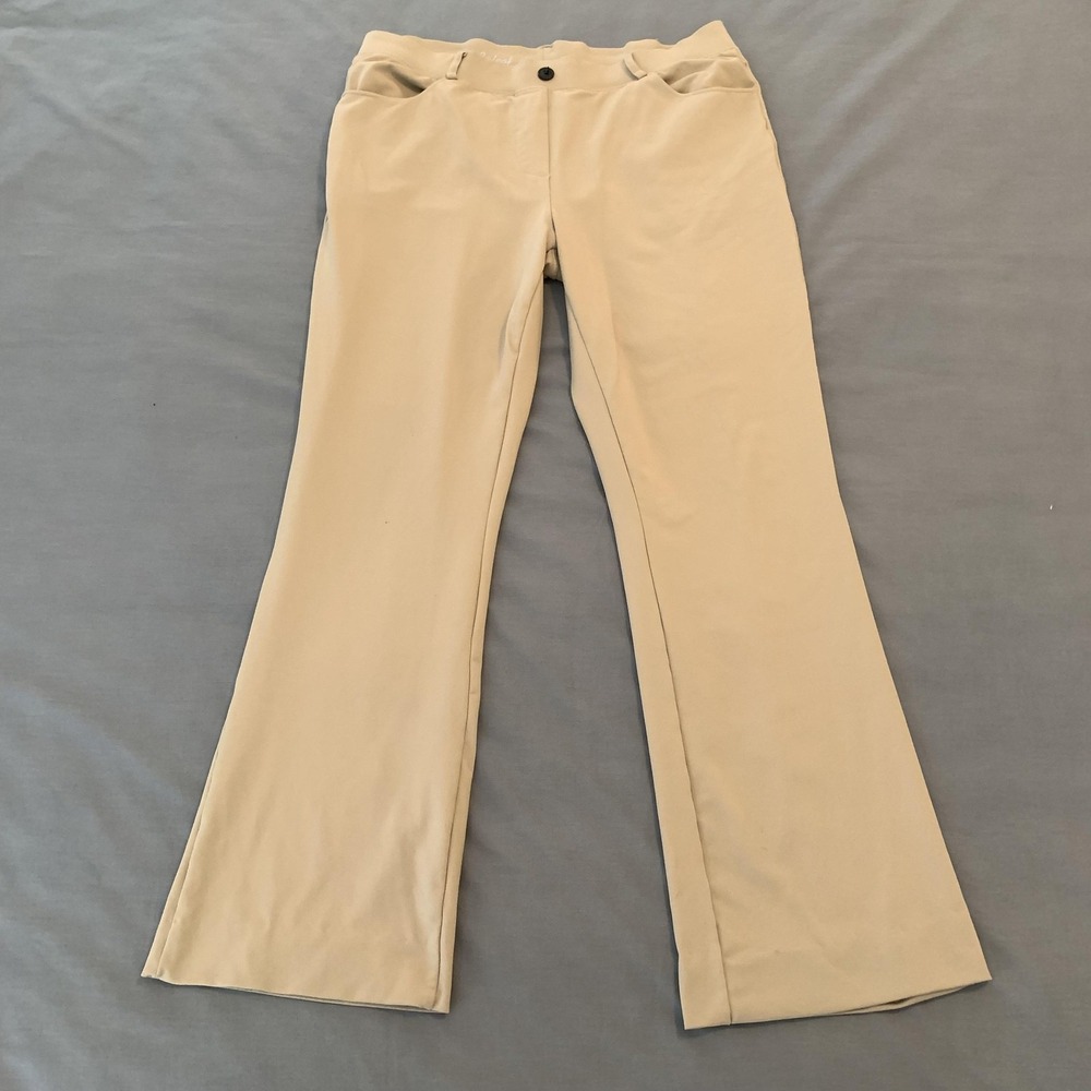Baleaf Pants Mens‎ XLT Khaki Beige Stretch Flare Golf Outdoor Athletic Tall